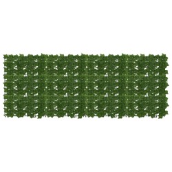 Écran de balcon avec feuilles Vert 200 x 75 cm 618167618167