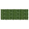Écran de balcon avec feuilles Vert 200 x 75 cm 618167618167