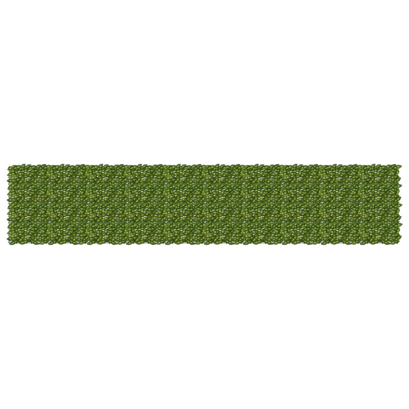 Écran de balcon avec feuilles Vert et jaune 500 x 100 cm 618169618169