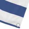 Écran de balcon Bleu et Blanc 100 x 600 cm Tissu Oxford 618171618171