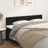 Têtes de lit Noir 200x5x78/88 cm Similicuir 618173618173