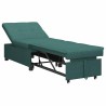 Canapé-lit escamotable Vert foncé 194 x 50 x 82 cm tissu 618174618174