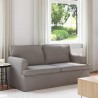 Canapé Taupe 162 x 80 x 85 cm tissu 618184618184