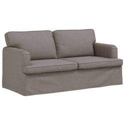 Canapé Taupe 162 x 80 x 85 cm tissu 618184618184
