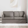 Canapé Taupe 162 x 80 x 85 cm tissu 618184618184