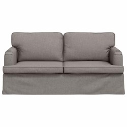 Canapé Taupe 162 x 80 x 85 cm tissu 618184618184