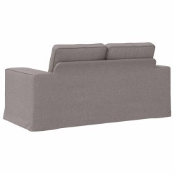 Canapé Taupe 162 x 80 x 85 cm tissu 618184618184