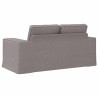 Canapé Taupe 162 x 80 x 85 cm tissu 618184618184