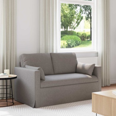 Canapé Taupe 139 x 78 x 80 cm tissu 618188618188