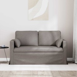 Canapé Taupe 139 x 78 x 80 cm tissu 618188618188