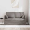 Canapé Taupe 139 x 78 x 80 cm tissu 618188618188