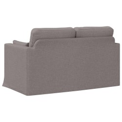 Canapé Taupe 139 x 78 x 80 cm tissu 618188618188