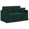 Canapé Vert foncé 138 x 78 x 80 cm Velours 618200618200