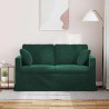 Canapé Vert foncé 138 x 78 x 80 cm Velours 618200618200