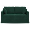Canapé Vert foncé 138 x 78 x 80 cm Velours 618200618200
