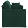 Canapé Vert foncé 138 x 78 x 80 cm Velours 618200618200