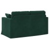 Canapé Vert foncé 138 x 78 x 80 cm Velours 618200618200