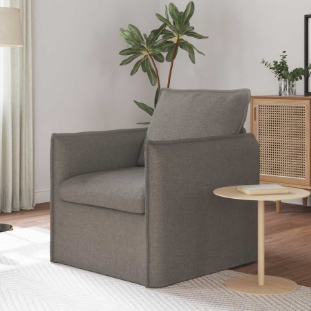 Canapé Taupe 75 x 82 x 85 cm tissu 618201618201