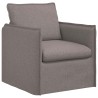 Canapé Taupe 75 x 82 x 85 cm tissu 618201618201