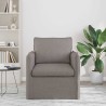 Canapé Taupe 75 x 82 x 85 cm tissu 618201618201