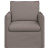 Canapé Taupe 75 x 82 x 85 cm tissu 618201618201
