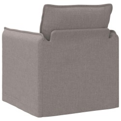 Canapé Taupe 75 x 82 x 85 cm tissu 618201618201