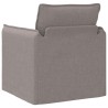 Canapé Taupe 75 x 82 x 85 cm tissu 618201618201
