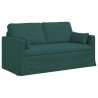 Canapé Vert foncé 158 x 78 x 80 cm tissu 618211618211