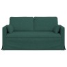 Canapé Vert foncé 158 x 78 x 80 cm tissu 618211618211