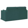 Canapé Vert foncé 158 x 78 x 80 cm tissu 618211618211