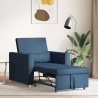 Canapé-lit escamotable simple Bleu 90 x 165 x 87 cm tissu 618214618214