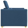 Canapé-lit escamotable simple Bleu 90 x 165 x 87 cm tissu 618214618214