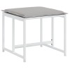 Ensemble à manger de jardin avec coussins 11pcs blanc textilène 618216618216