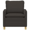 Canapé Gris foncé 76 x 81 x 87,5 cm Tissu 618218618218