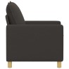 Canapé Gris foncé 76 x 81 x 87,5 cm Tissu 618218618218