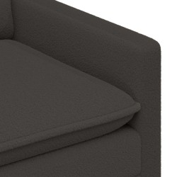 Canapé Gris foncé 76 x 81 x 87,5 cm Tissu 618218618218