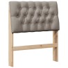 Tête de lit capitonnée Taupe 75 cm Pin massif 618219618219