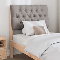 Tête de lit capitonnée Taupe 75 cm Pin massif 618219618219