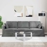Canapé Gris foncé 228 x 78 x 80 cm Velours 618222618222