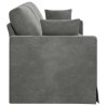 Canapé Gris foncé 228 x 78 x 80 cm Velours 618222618222