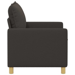 Canapé Gris foncé 126 x 81 x 87,5 cm Tissu 618224618224