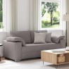 Canapé deux places Taupe 180 cm tissu 618226618226