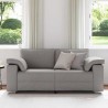 Canapé deux places Taupe 180 cm tissu 618226618226