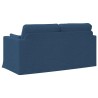 Canapé Bleu 158 x 78 x 80 cm tissu 618232618232
