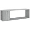 Meuble TV Sonoma gris 100x24x32 cm Bois d'ingénierie 618234618234