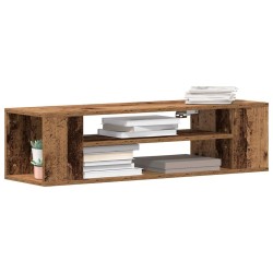 Meuble TV Bois ancien 100 x 30 x 26,5 cm Bois d'ingénierie 618236618236