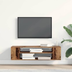 Meuble TV Bois ancien 100 x 30 x 26,5 cm Bois d'ingénierie 618236618236