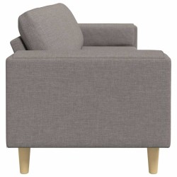 Canapé de salon Taupe 250 x 77 x 76 cm Polyester 618245618245