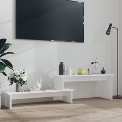 Meuble TV Blanc 180x30x43 cm Aggloméré 618246618246