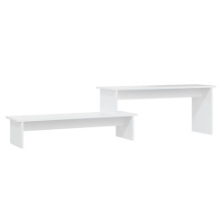Meuble TV Blanc 180x30x43 cm Aggloméré 618246618246